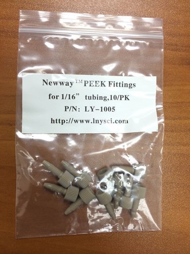 Peek fittings for tubing - fittings,